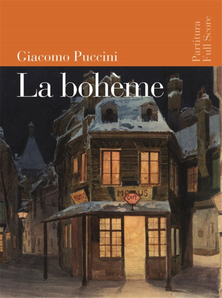 Giacomo Puccini: La Bohéme - partitúra (olasz)