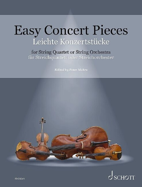 Easy Concert Pieces for String Quartet or String Orchestra