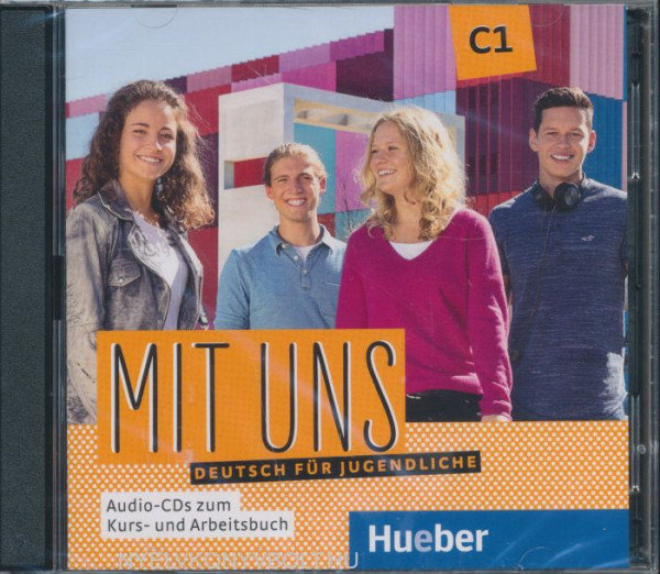 Mit uns C1 2 Audio-CDs zu Kurs- und Arbeitsbuch. Deutsch für Jugendliche. Deutsch als Fremdsprache