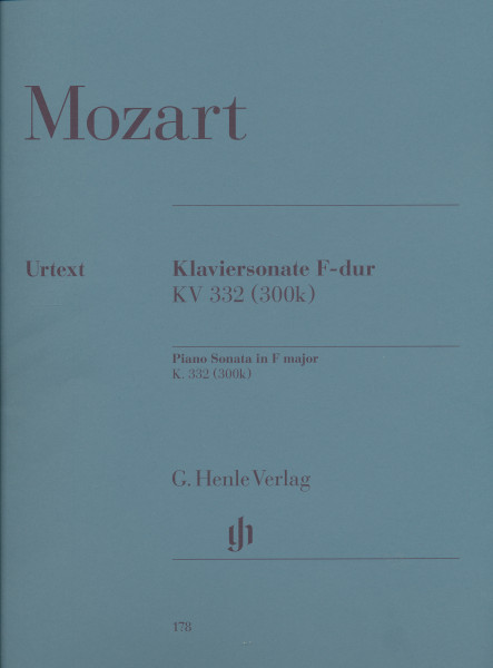 Wolfgang Amadeus Mozart: Klaviersonate F-dúr K.332