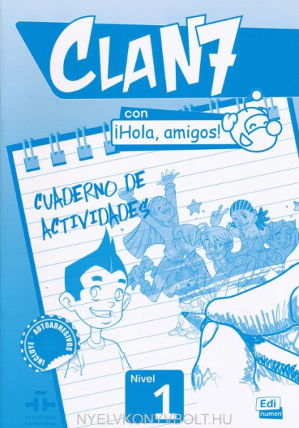 Clan 7 con Hola, amigos! nivel 1 Cuaderno de actividades