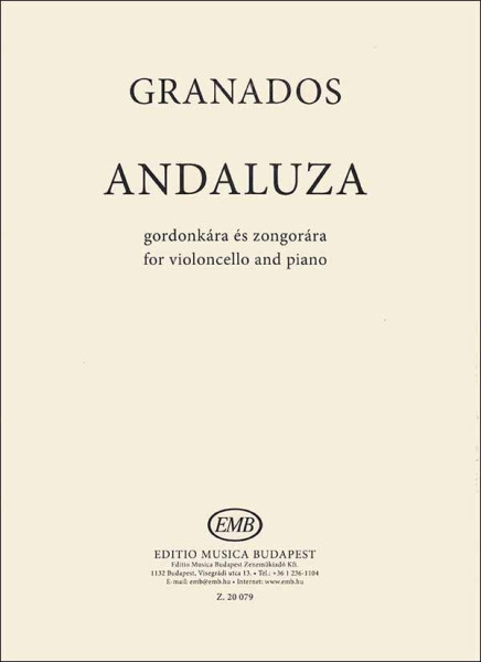 Enrique Granados: Andaluza - gordonkára, zongorakísérettel
