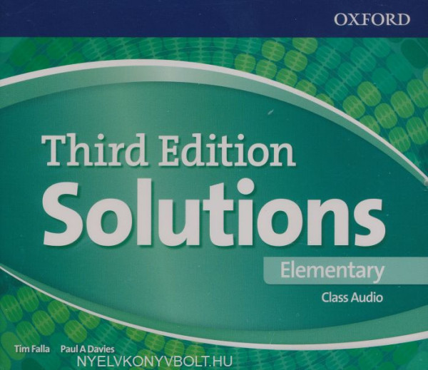 Solutions 3rd Edition Elementary Class Audio CDs