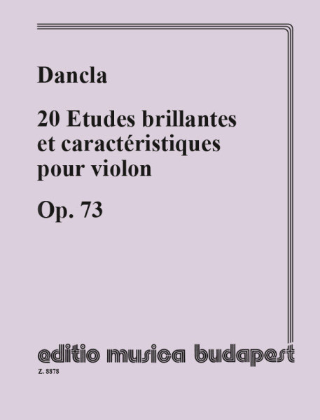 Charles Dancla: 20 Études brillantes