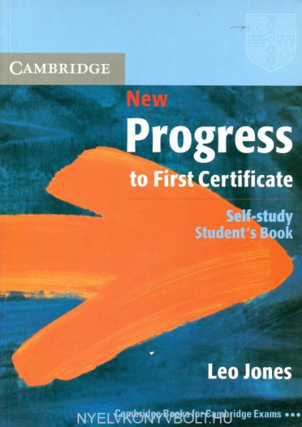 NEW PROGRESS TO FIRST CERTI SELF-ST