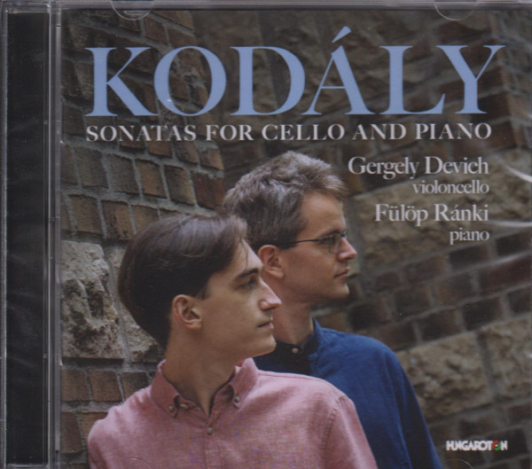 Kodály Zoltán: Sonatas for Cello and Piano