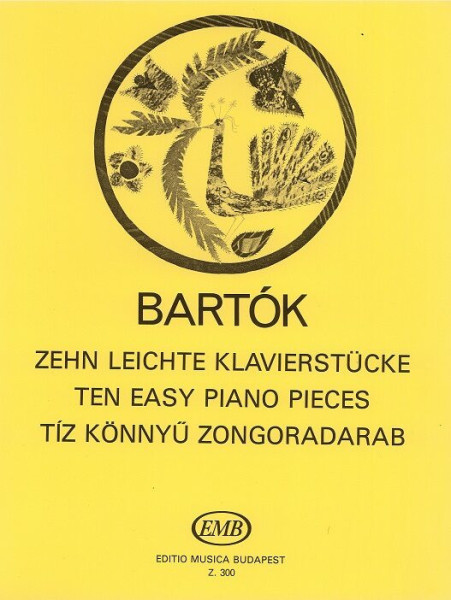 Bartók Béla: Tíz könnyű zongoradarab