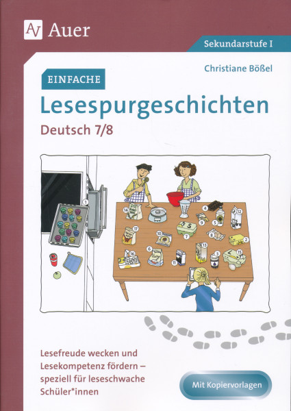 Einfache Lesespurgeschichten Deutsch 7-8