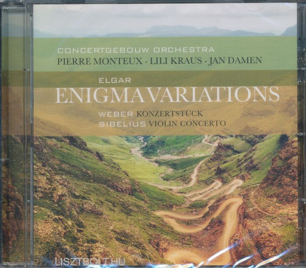 Elgar: Enigma Variations, Weber: Konzertstück for Piano, Sibelius: Violin Concerto