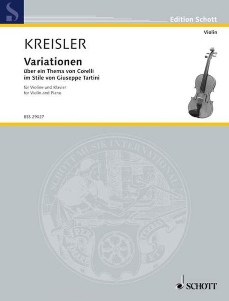 Fritz Kreisler: Variationen über ein Thema von Corelli