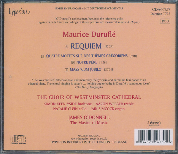 Maurice Duruflé: Requiem