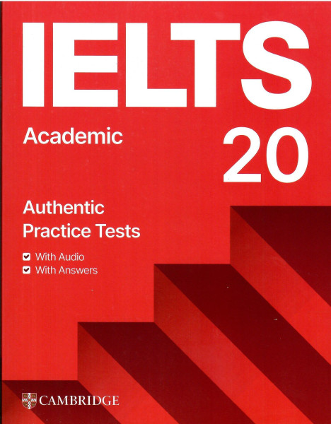 Cambridge IELTS 20 Academic Official Authentic Examination Papers Student's Book with Answers and with Audio