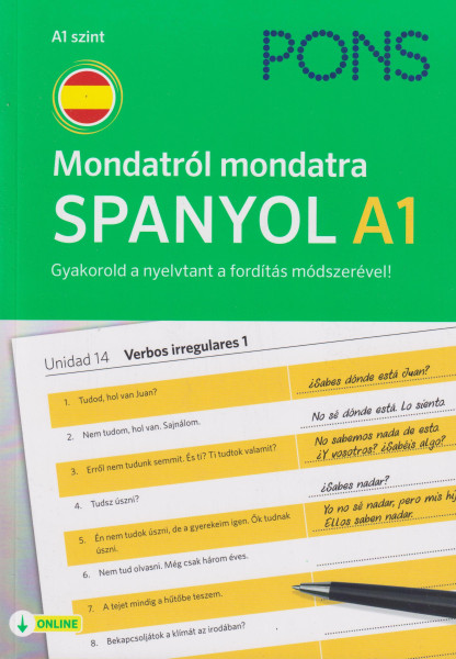 PONS Mondatról mondatra Spanyol A1 online feladatokkal