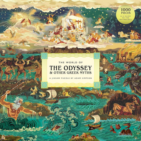 The World of the Odyssey & Other Greek Myths - 1000-piece Jigsaw Puzzle