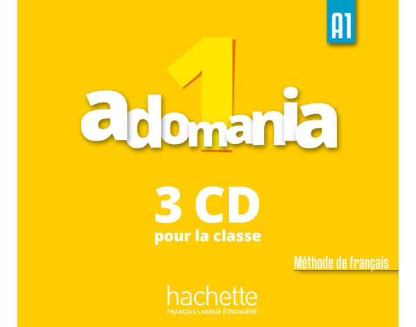 Adomania 1 Audio CD (3 CD pour la classe)