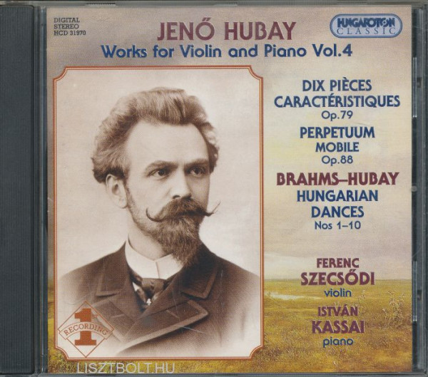 Hubay Jenő: Works for violin and piano 4.