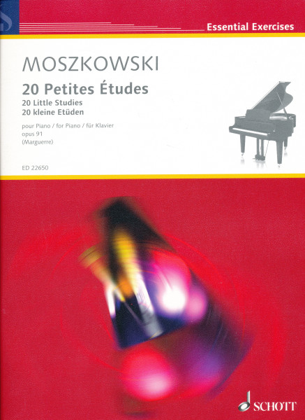 Moritz Moszkowski: 20 Little Studies op. 91 - zongorára