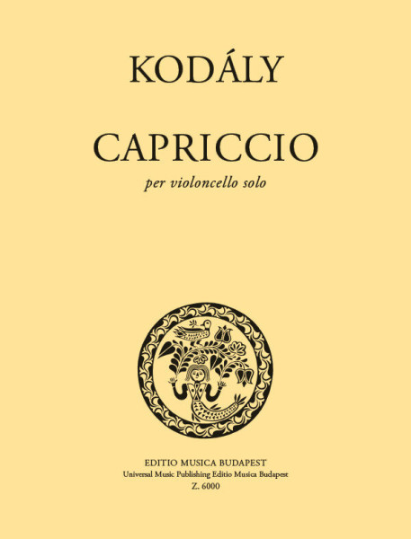 Kodály Zoltán: Capriccio - cselló szóló