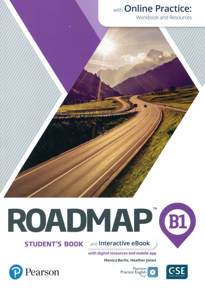 Roadmap B1 Student's Book and Intaractive eBook with Online Practice: Workbook and Resources