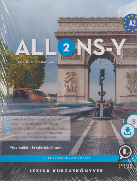 Allons-y PLUS 2 - Méthode de français – Francia kurzuskönyv (A2) (LX-0303-1)