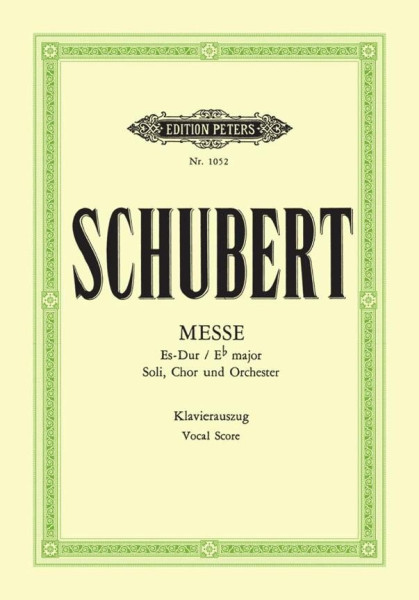 Franz Schubert: Messe Esz-dúr - zongorakivonat