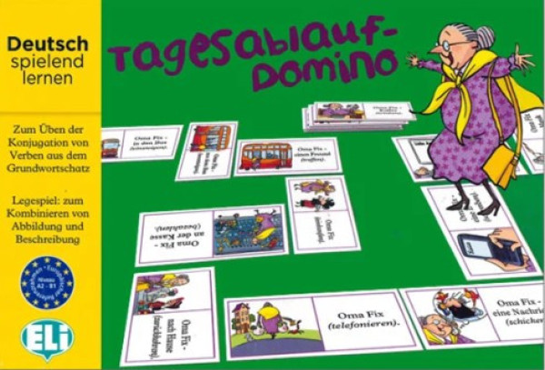 Das Tagesablauf-Domino (Társasjáték)