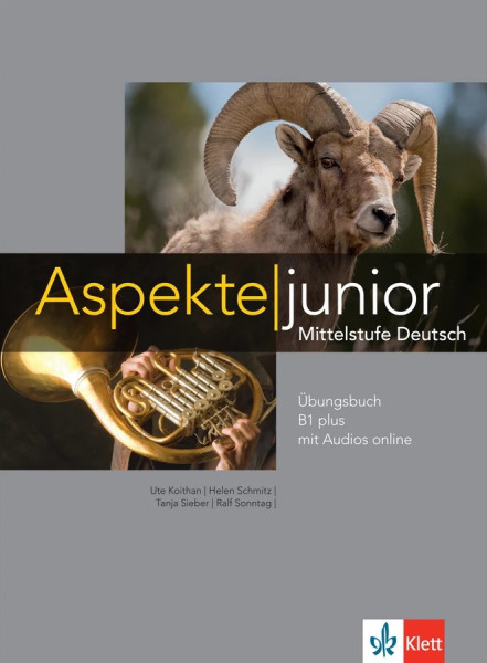 Aspekte junior B1 plus Übungsbuch + Audio MP3 CD