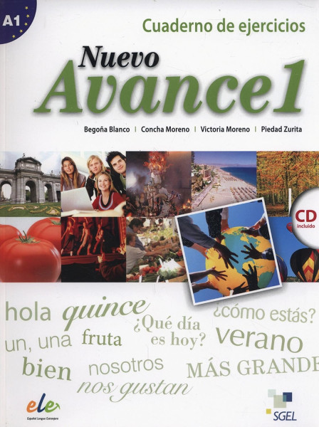 Nuevo Avance 1 - Curso de espanol - Cuaderno de ejercicios con CD audio nivel  A1