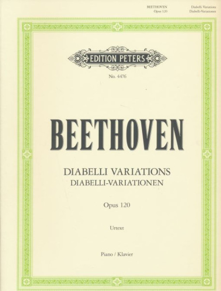 Ludwig van Beethoven: Diabelli-Variationen zongorára op. 120
