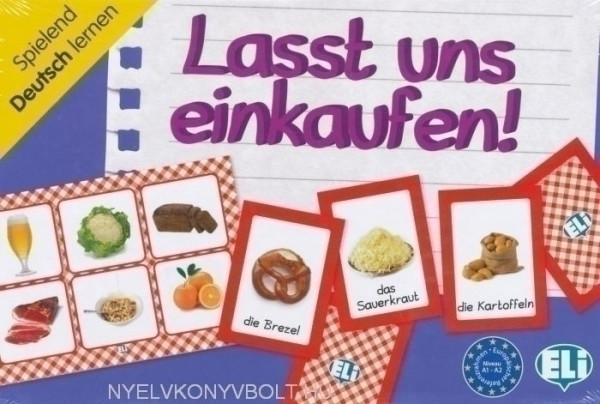 Lasst uns einkaufen! - Spielend Deutsch lernen (Társasjáték)