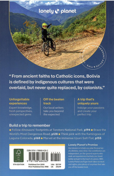 Lonely Planet - Bolivia Travel Guide (11th Edition)