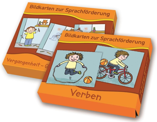 Bildkarten zur Sprachförderung - Verben