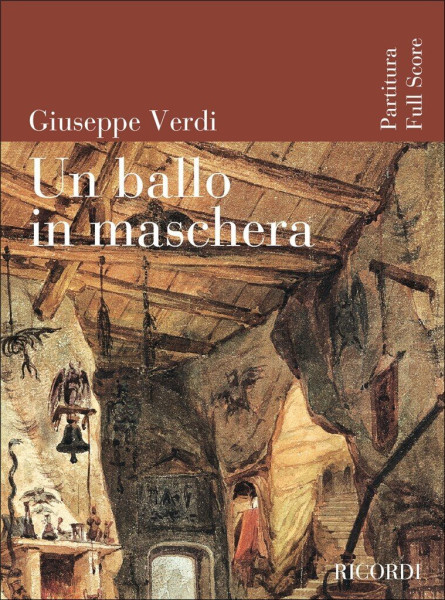 Giuseppe Verdi: Un ballo in maschera - partitúra (olasz)