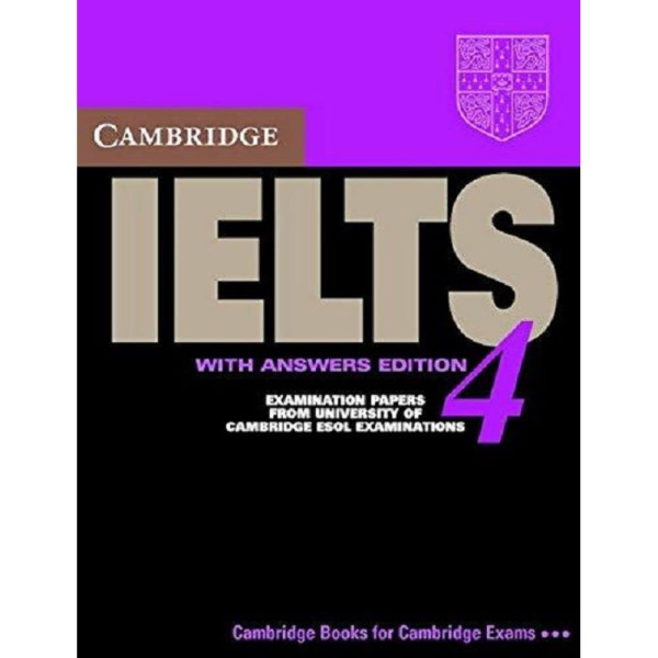 Cambridge IELTS 4 Official Examination Past Papers Student's Book with Answers and 2 Audio CDs Self-Study Pack