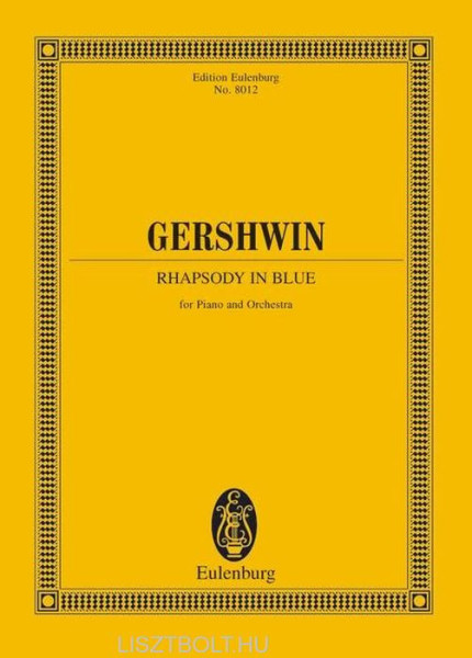 George Gershwin: Rhapsody in blue - kispartitúra