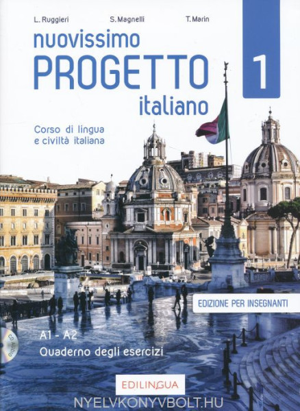 Nuovissimo Progetto Italiano 1 A1-A2 - Edizione Per Insegnanti - Quaderno Degli Esercizi + CD Audio