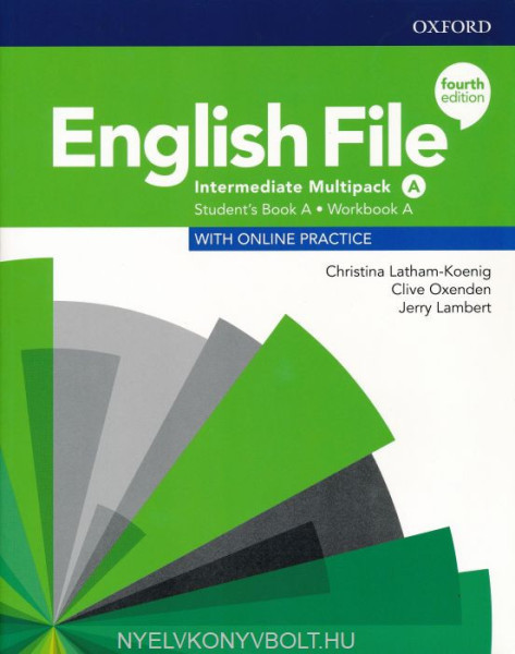 English File 4th Edition Intermediate Student's Book/Workbook Multi-Pack A