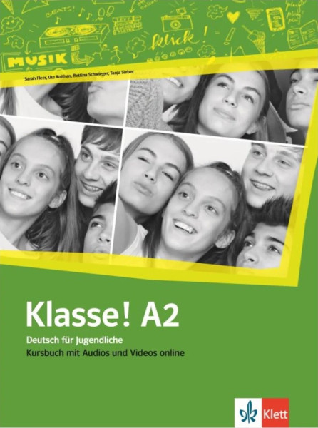 Klasse! A2 Kursbuch mit Audios und Videos online