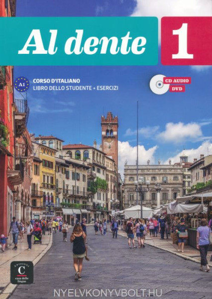 Al dente 1 Corso D'Italiano Libro dello studente + Esercizi + CD audio e DVD