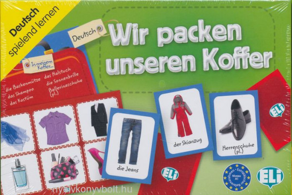 Wir packen unseren Koffer - Spielend Deutsch lernen (Társasjáték)