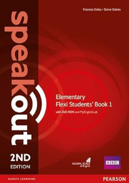 Speakout Elementary Flexi Course Book 1 with DVD-ROM & My English Lab - 2nd Edition