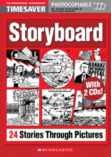 English Timesavers: Storyboard: 24 Stories Through Pictures (with CDs) - Photocopiable