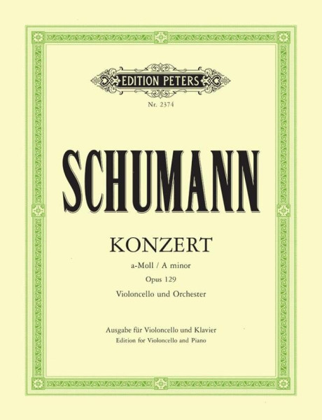 Robert Schumann: Konzert a-moll for Violoncello