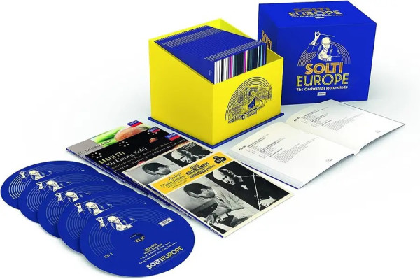 Solti in Europe - 44 CD+ 2 DVD
