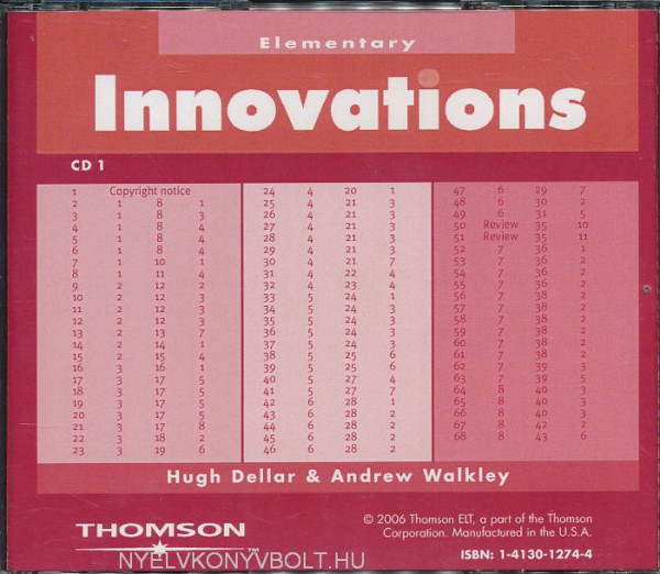 Innovations Elementary Class Audio CDs