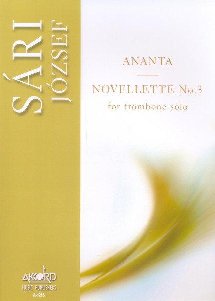 Sári József: Ananta, Novellette No. 3 - szóló harsonára