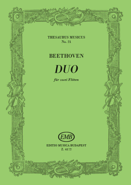 Ludwig van Beethoven: Duo - 2 fuvolára