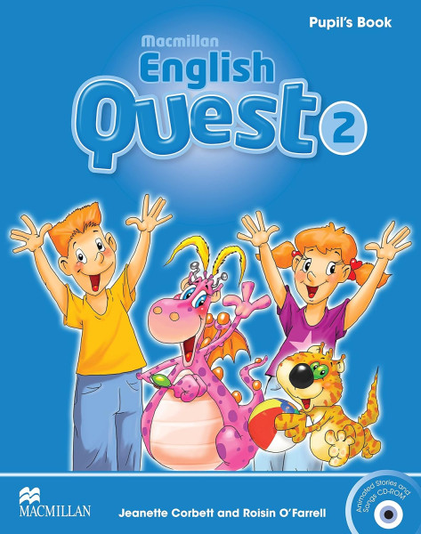 Macmillan English Quest level 2 Pupil's Book with CD-Rom