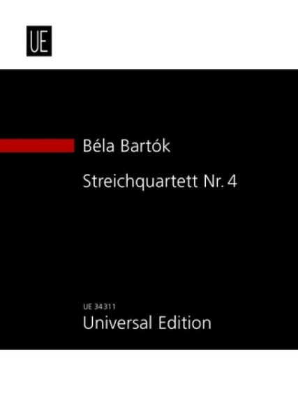 Bartók Béla: String Quartet 4. kispartitúra